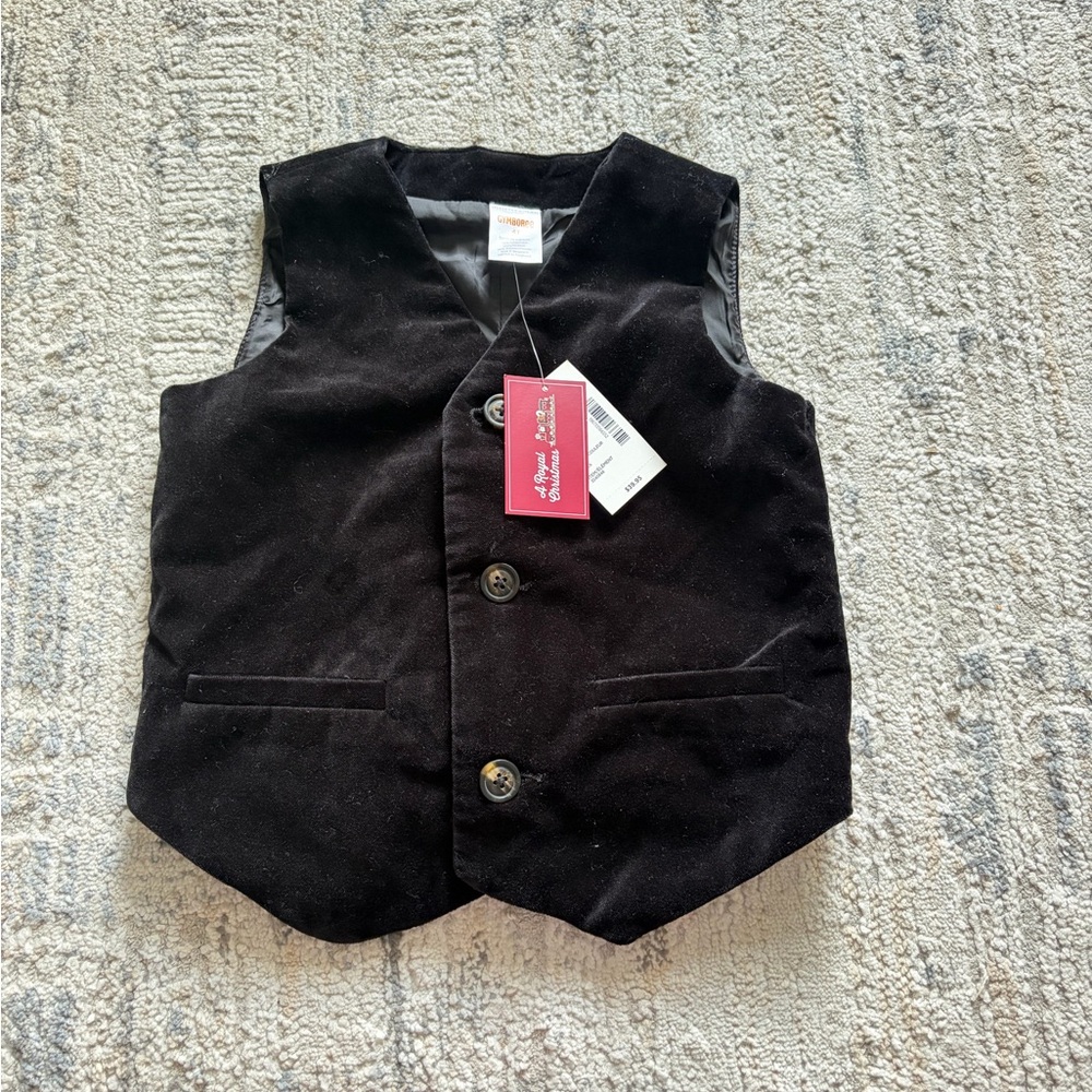 Gymboree Black Kids Vest